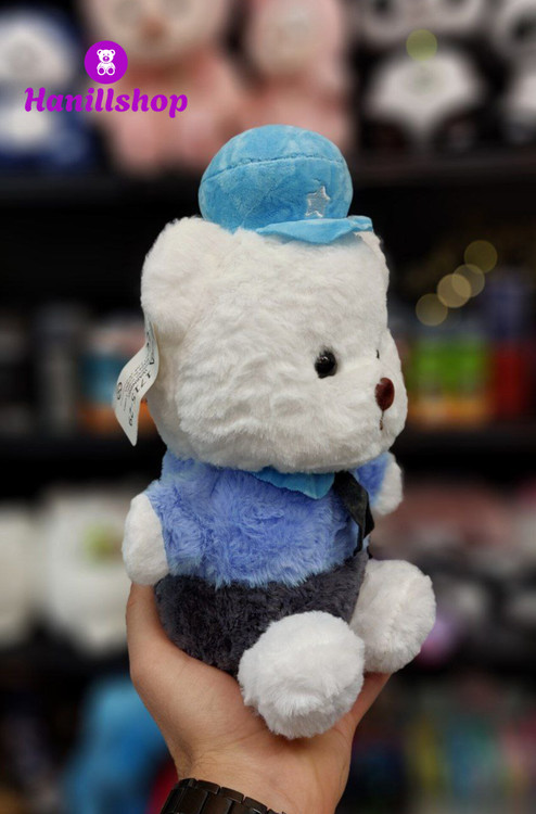 عروسک خرس پلیس پولیشی ۳۰ سانت