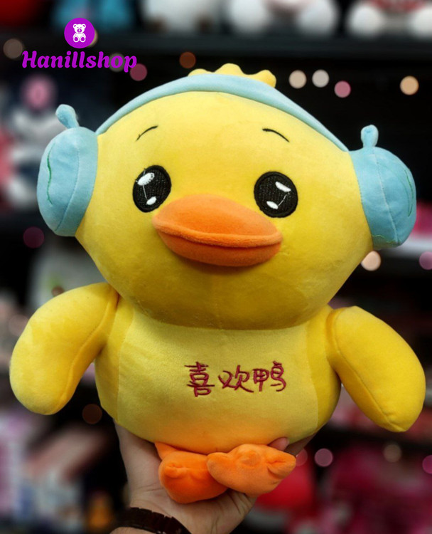 عروسک جوجه هدفون دار نانو ۴۰ سانت