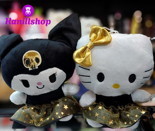 عروسک کیتی و کرومی کریستال ۲۰ سانت