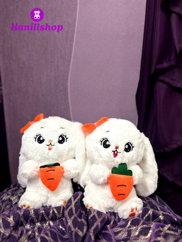 عروسک خرگوش هویج به دست ۳۰ سانت