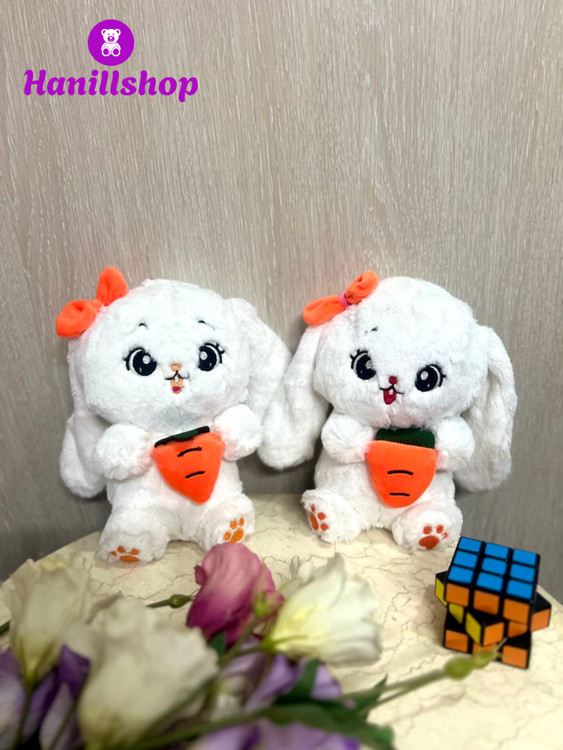عروسک خرگوش هویج به دست ۳۰ سانت