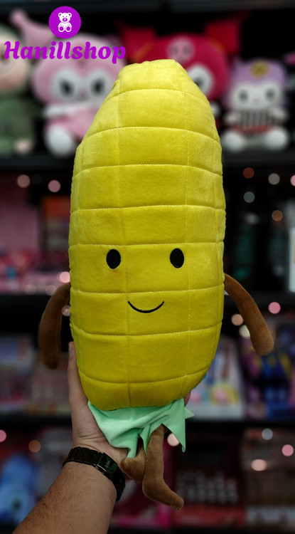 عروسک ذرت دست و پا دار خندان کریستال ۴۵ سانت