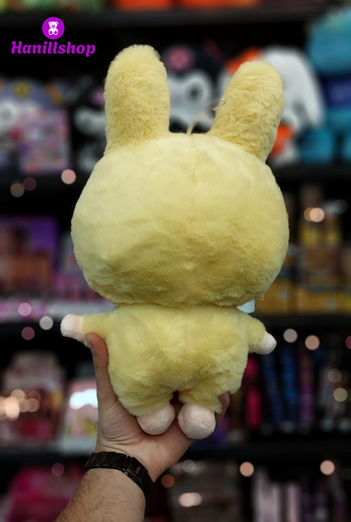 عروسک لبوبو پولیشی خارجی زرد ۴۰ سانت