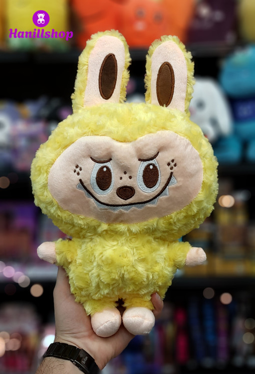 عروسک لبوبو پولیشی زرد خارجی پررنگ ۴۰ سانت