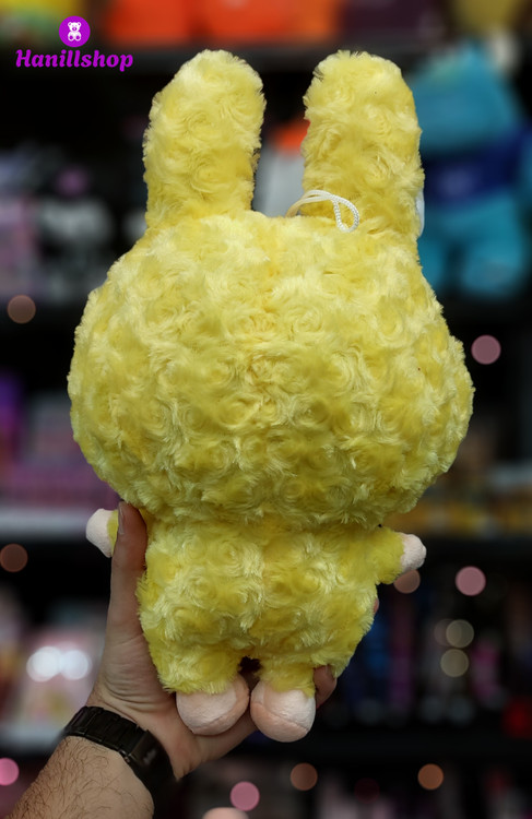 عروسک لبوبو پولیشی زرد خارجی پررنگ ۴۰ سانت