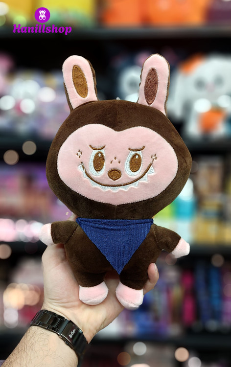 عروسک لبوبو نانو ۲۵ سانت قهوه ای