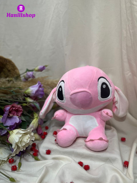 عروسک استیچ نانو 35 سانت صورتی