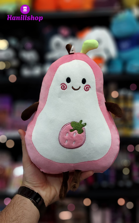 عروسک آواکادو نانو ۳۰ سانت صورتی