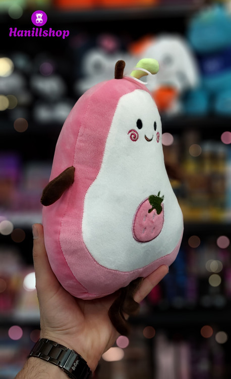 عروسک آواکادو نانو ۳۰ سانت صورتی