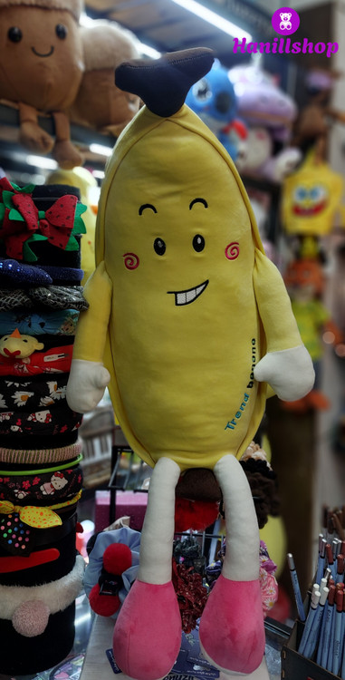 عروسک موز دست و پا دار نانو خارجی ۱۰۰ سانت