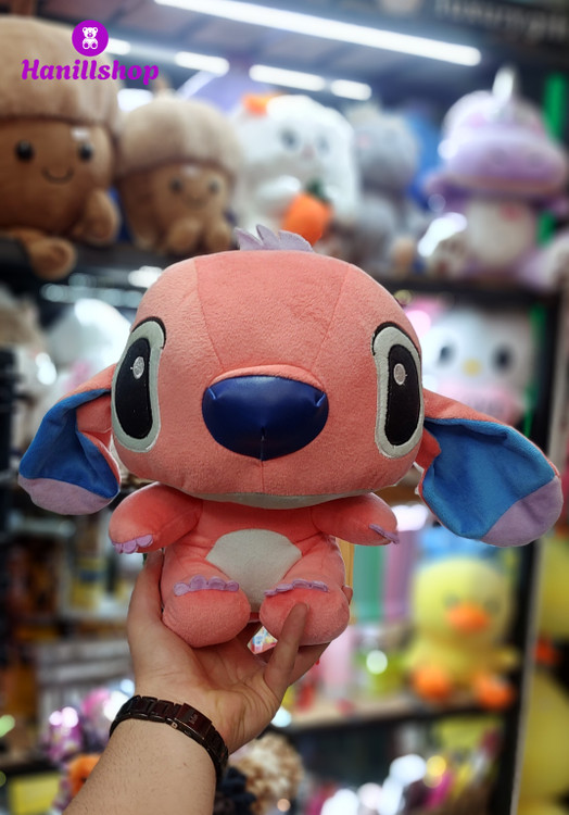 عروسک استیچ نانو صورتی ۳۵ سانت