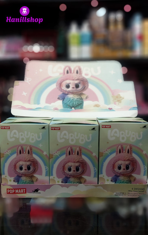 لبوبو شانسی هفت رنگ سری رنگین کمان