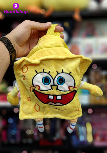 کوله پشتی عروسکی باب اسفنجی ۳۰ سانت