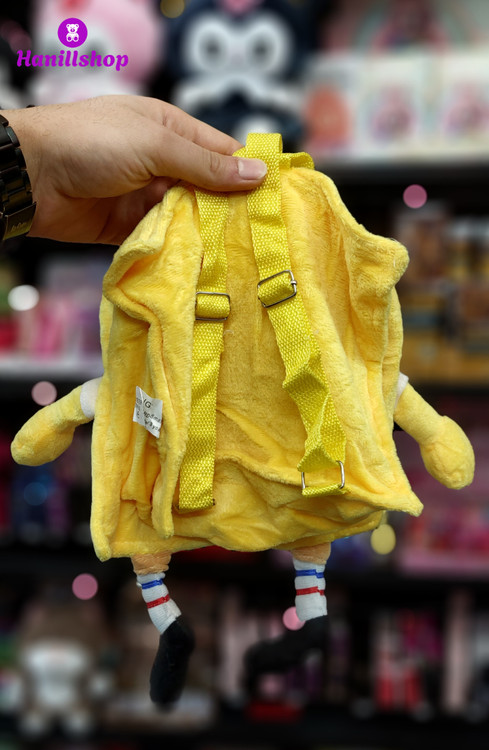 کوله پشتی عروسکی باب اسفنجی ۳۰ سانت