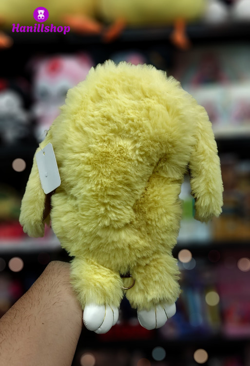 کیف دوشی عروسکی طرح خرگوش زرد