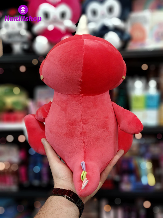 عروسک دایناسور نانو خارجی قرمز ۳۰ سانت