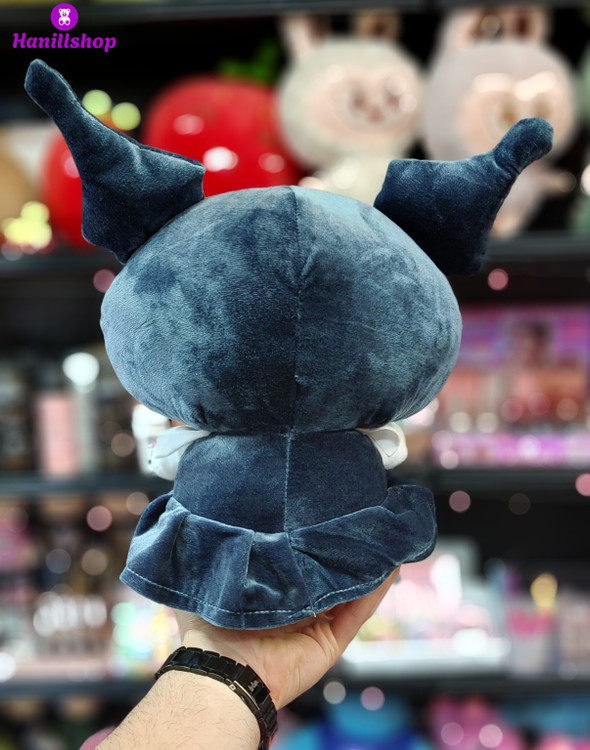 عروسک کرومی کریستال ۳۵ سانت خاکستری