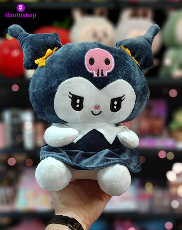 عروسک کرومی کریستال ۳۵ سانت خاکستری