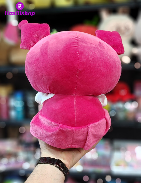 عروسک کرومی کریستال ۳۵ سانت صورتی