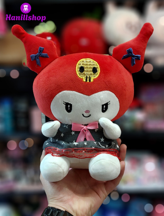 عروسک کرومی لباس ستاره ای نانو قرمز