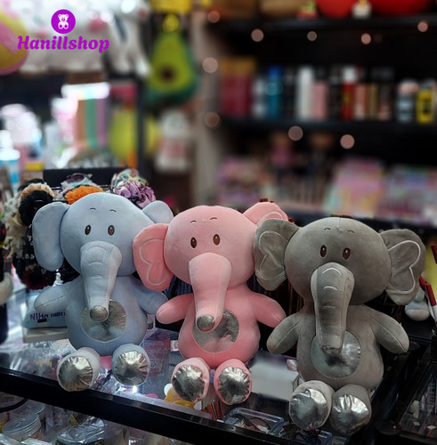 عروسک فیل نانو خارجی ۴۰ سانت