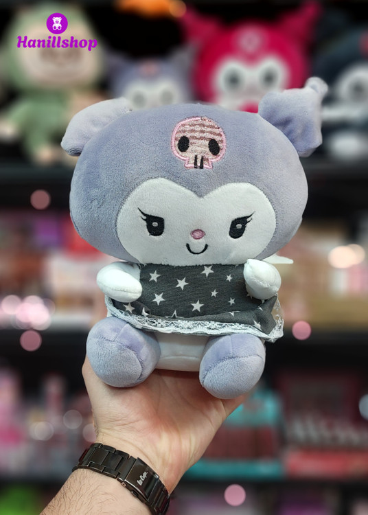 عروسک کرومی لباس ستاره ای نانو آبی