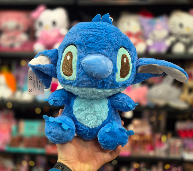 عروسک استیچ پولیشی خارجی ۳۰ سانت آبی